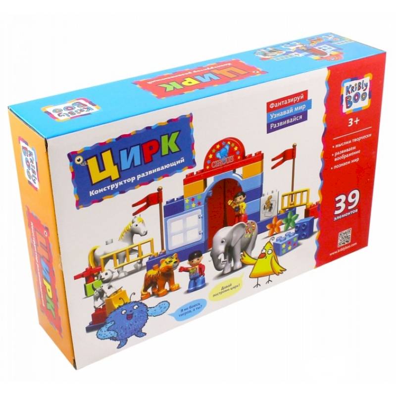 65671  Конструктор развивающий 'Цирк'