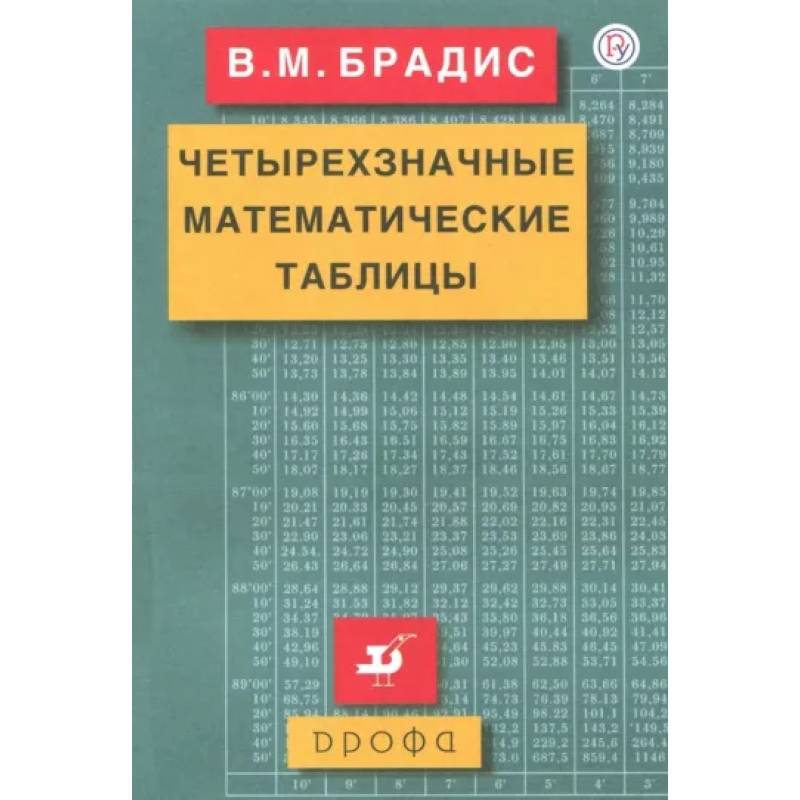 Четырехзначные математические таблицы