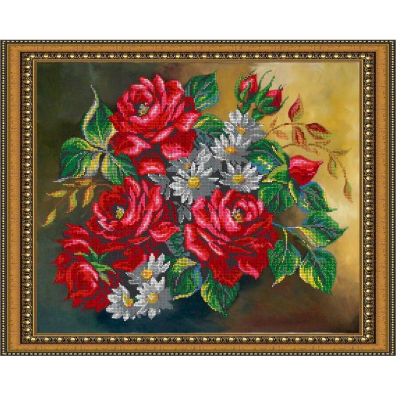 «Светлица» набор для вышивания бисером №106 «Палитра лета» бисер Чехия 48x38 см