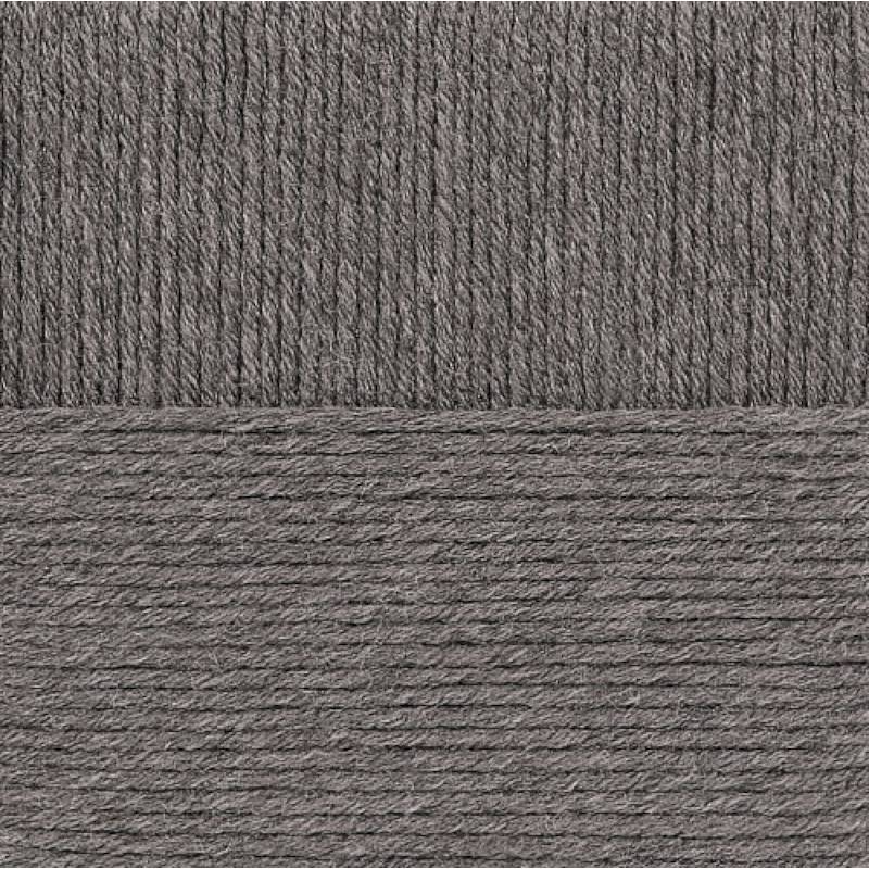 Носочная пряжа. Цвет 371-Натур.серый. 10x100 г.