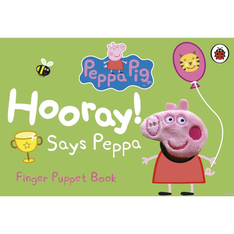 Peppa Pig: Hooray! Says Peppa (finger puppet board) Peppa Pig: Hooray! Says Peppa (finger puppet board)