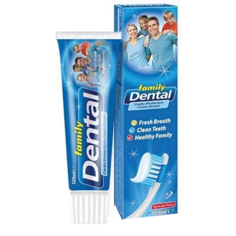 Dental Family Зубная паста Cavity Protection + Fresh Breath, 100 мл