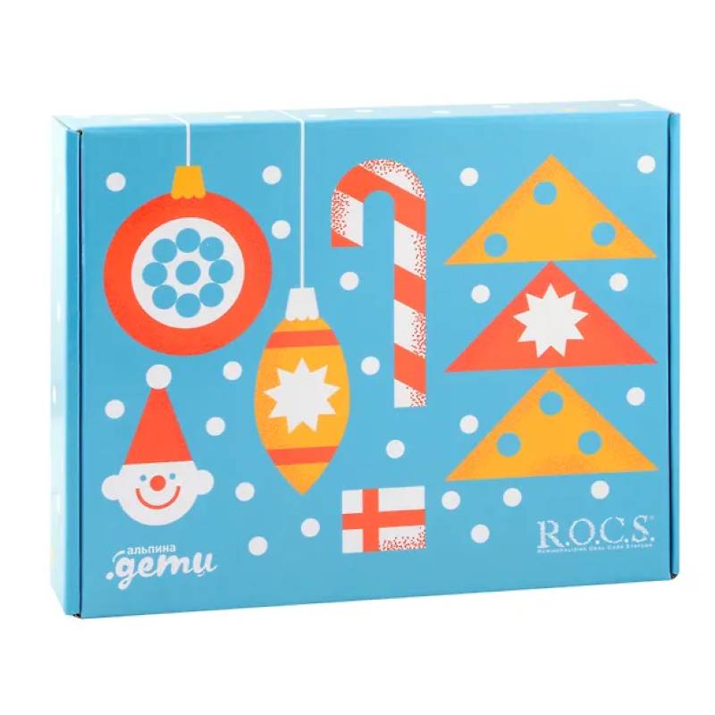 Новогодний подарочный набор 'Чистим зубы вместе с Конни'