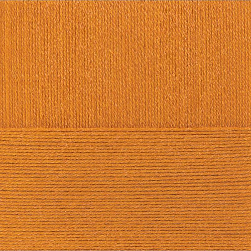 Детский каприз тёплый. Цвет 447-Горчица. 10х50 г