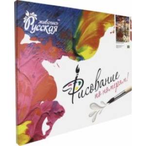 Рисование по номерам 'Москва на закате' (40х50 см) (А072)