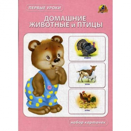 Знакомство с миром, развитие малыша, книга Домашние животные и птицы купить по скидке