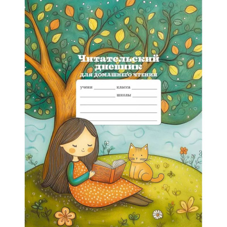 Литература, книга Читательский дневник школьника для домашнего чтения купить по скидке