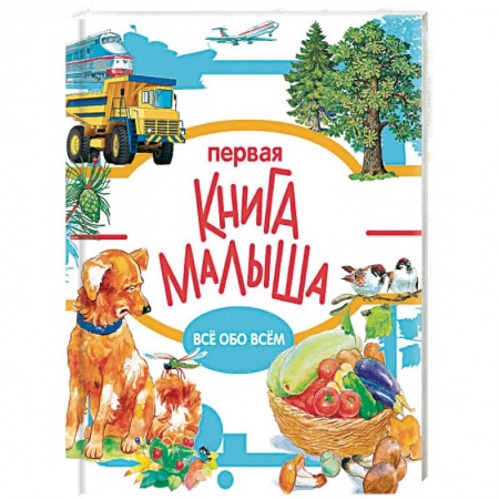 Знакомство с миром, развитие малыша, книга Первая книга малыша купить по скидке