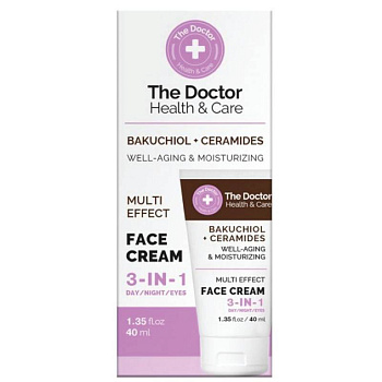 The Doctor H&C 3 in 1 Bakuchiol + Ceramides Крем для лица, 40 мл