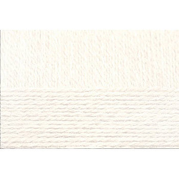 Деревенская шерсть. Цвет 01-Белый. 10x100 г.