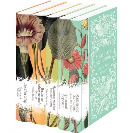 Зарубежная современная проза, книга Джейн Эйр. Вдали от обезумевшей толпы. Маленькая хозяйка Большого дома. Грозовой перевал. Маленькие женщины комплект из 5 книг купить по скидке