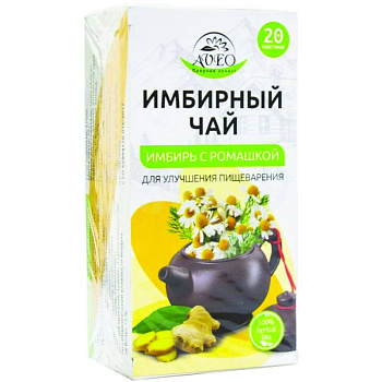 Чай Имбирный с ромашкой (20 х 1,5 г)