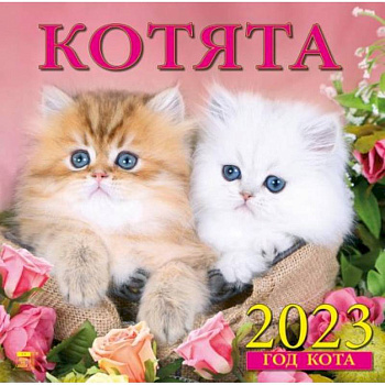 Календарь Год кота. Котята, на 2023 год